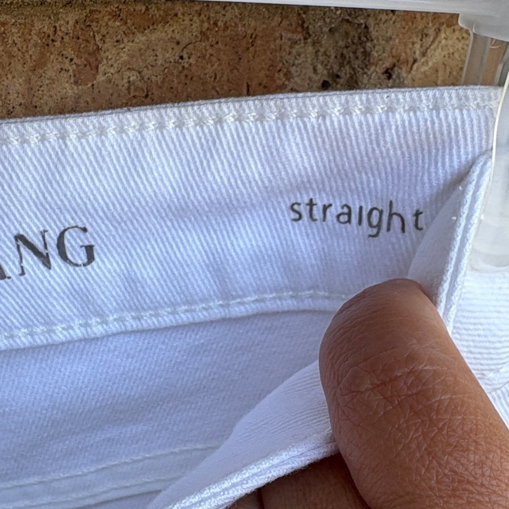 Simply Vera Vera Wang Crisp White Pants - Picture 3 of 11